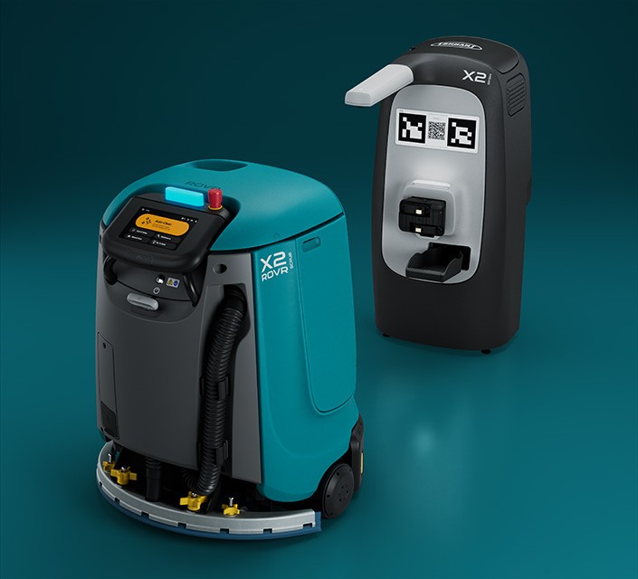 X2 ROVR SCRUB Autonomous Floor Scrubber alt 6